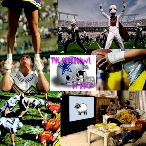 The Sheep Fiends The Superbowl Of Rock Album Art